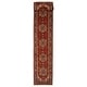 preview thumbnail 1 of 7, ECARPETGALLERY Hand-knotted Serapi Heritage Red Wool Rug - 2'6 x 21'7 Red - 2'6 x 21'7