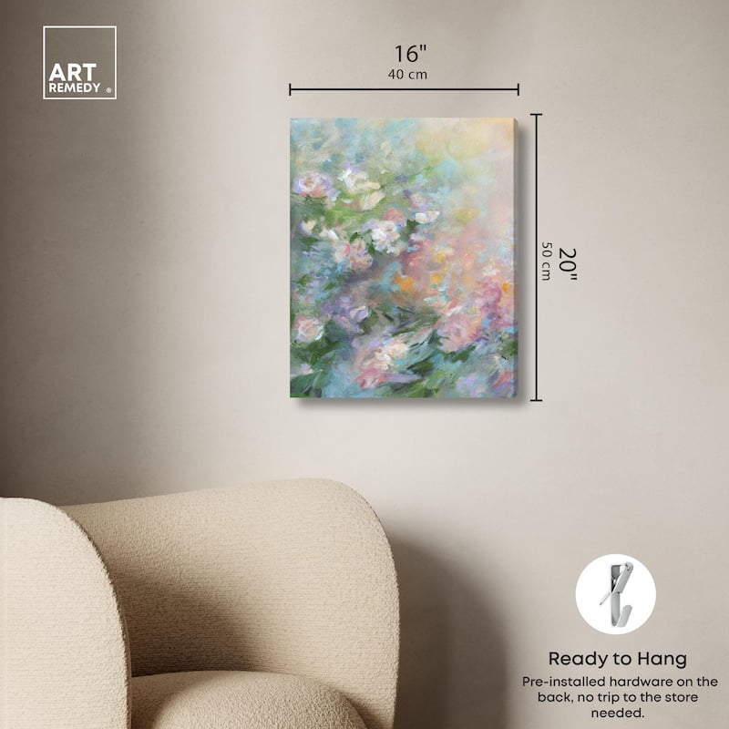 Mystical Garden I Canvas by Art Remedy, Gallery Wrapped