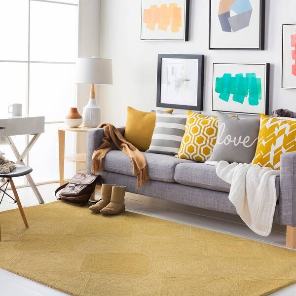 Shop Hand Tufted Cory Wool Area Rug Overstock 11654656