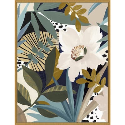 Floral Symphony I by Eva Watts Framed Canvas Art