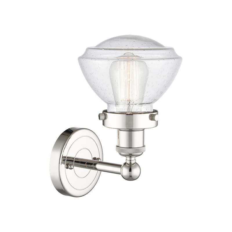 Innovations Lighting 616-1W-10-7 Olean Sconce Olean 10" Tall Wall