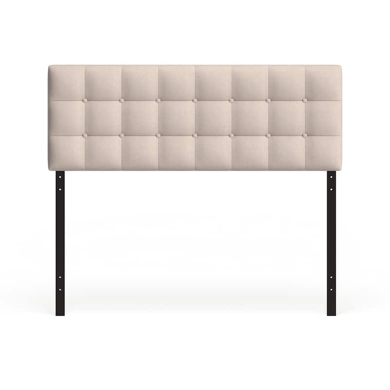 The Gray Barn Silver Lake Morton Button Tufted Queen Headboard