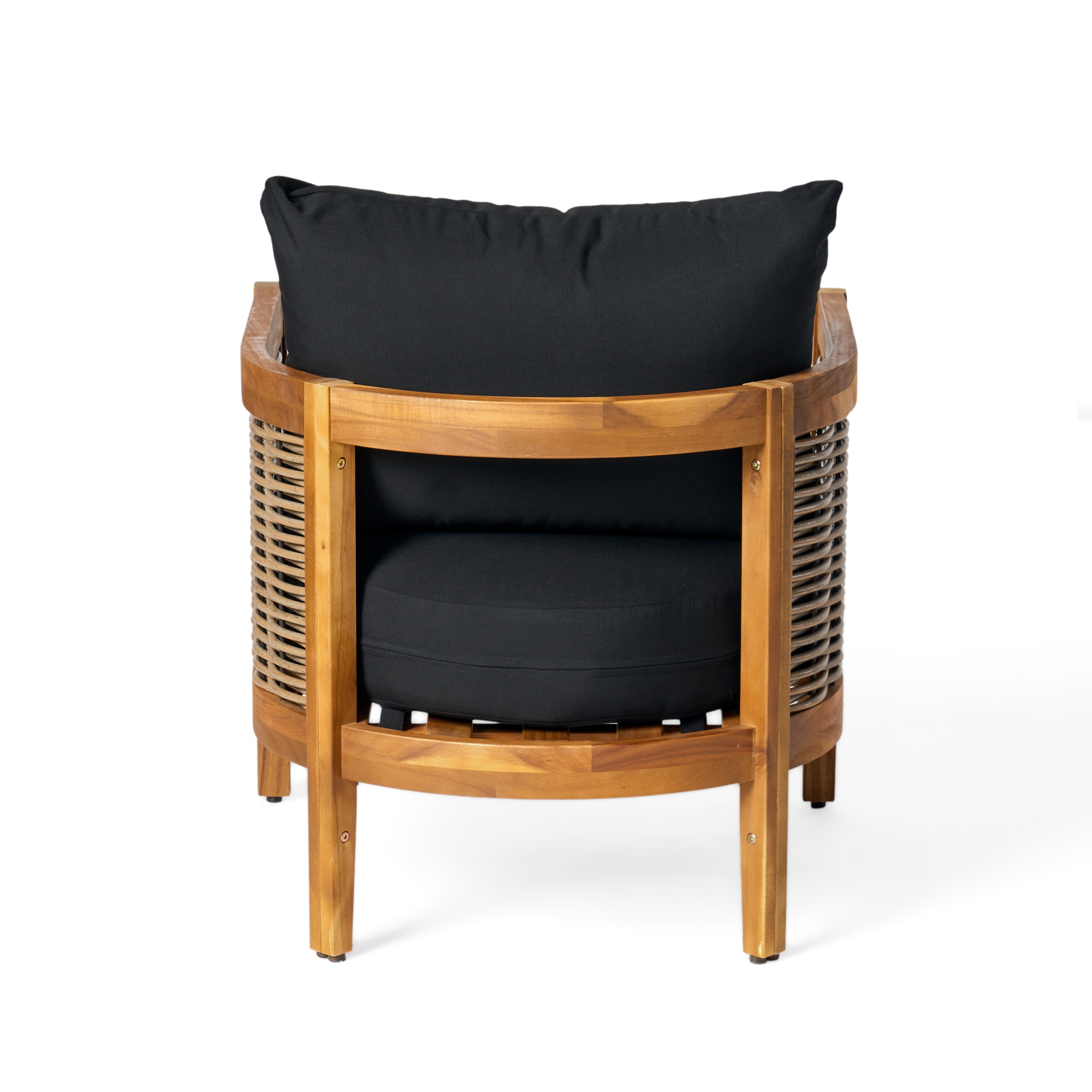 Burchett outdoor club chair with cushion sale