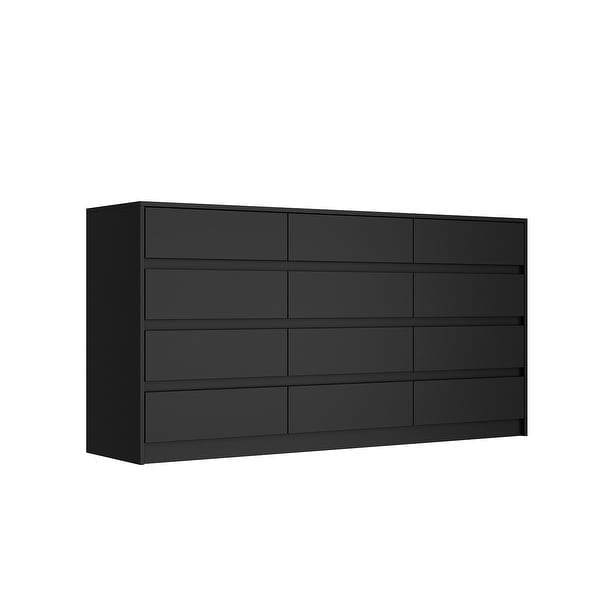 12 Drawer Dresser for Bedroom with Deep Drawers Large Floor Wood Chest On Sale Bed Bath Beyond 39182117