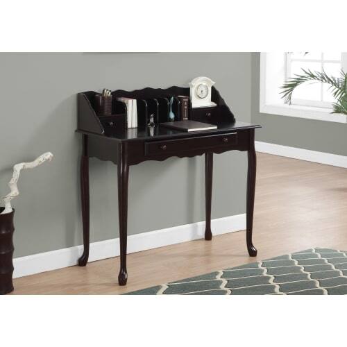 Shop Monarch Specialties I 3100 36 Inch Wide Wood Secretary Desk