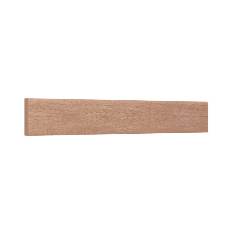 WM887: 3/8-in D x 1-1/4-in W x 96-in L Americraft Solid Hardwood Stain Grade S4S E1E Stop 887 Moulding