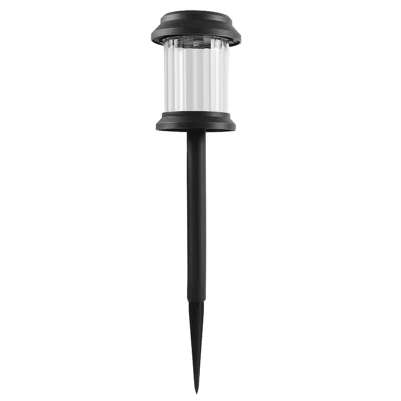 Solar Powered Integrated LED Garden pathway Light Pack(Set of 6)