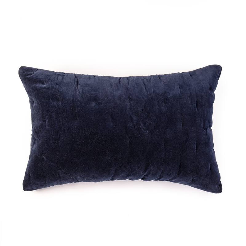 Mesa Linen & Velvet Sham, Indigo, Euro