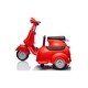 preview thumbnail 2 of 13, Retro Style Kids Electric Motorcycle with Dual Seats LED Lights and Anti Rollover Frame for Outdoor Play and Gifting