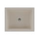 preview thumbnail 1 of 4, Lexicon Platinum V330 Quartz Composite Rectangle Vanity Sink - Galaxy Beige Beige