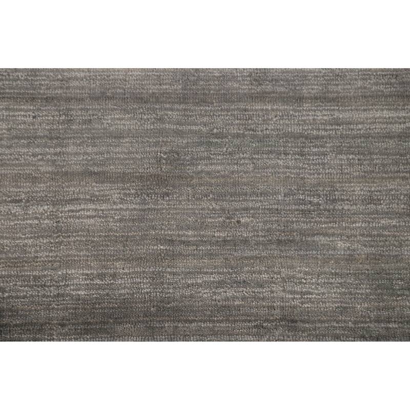 Gabbeh Oriental Area Rug Handmade Living Room Silk Carpet - 8'1" x 9'8"