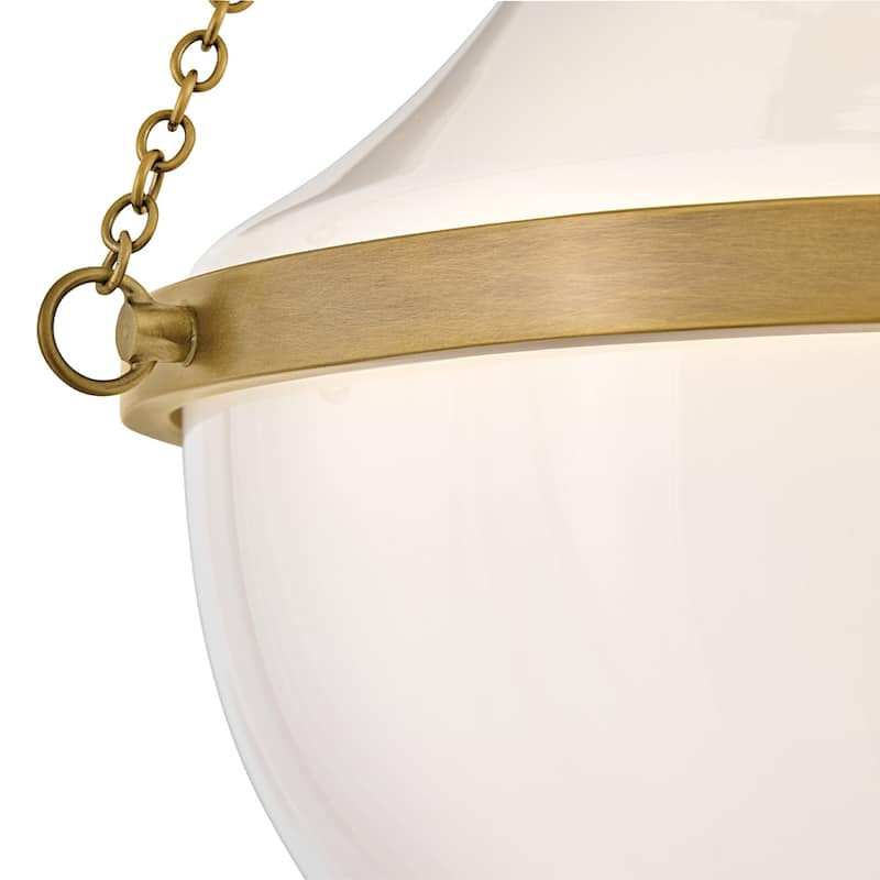 Hinkley Lighting 46891 Collins 15" Wide Semi-Flush Ceiling Fixture