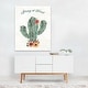 Sweet Southwest IX Typography Cactus Desert Floral Art Print/Poster ...