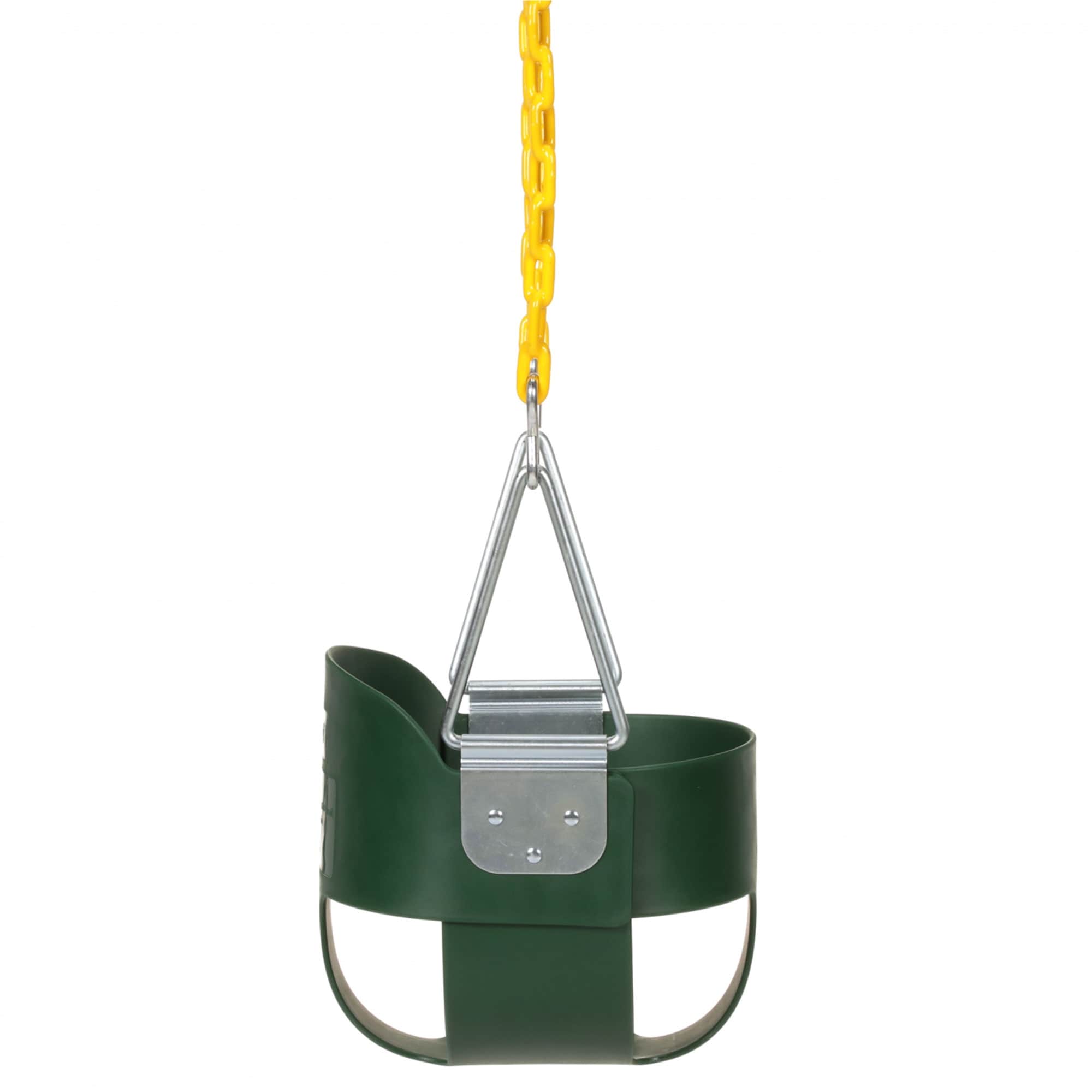 Eastern Jungle Gym Heavy-Duty High Back Full Bucket Toddler Swing Seat with 