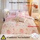 preview thumbnail 5 of 4, 3 Piece Twin Size Strawberry Print Duvet Cover Set for Home Bedroom Decor
