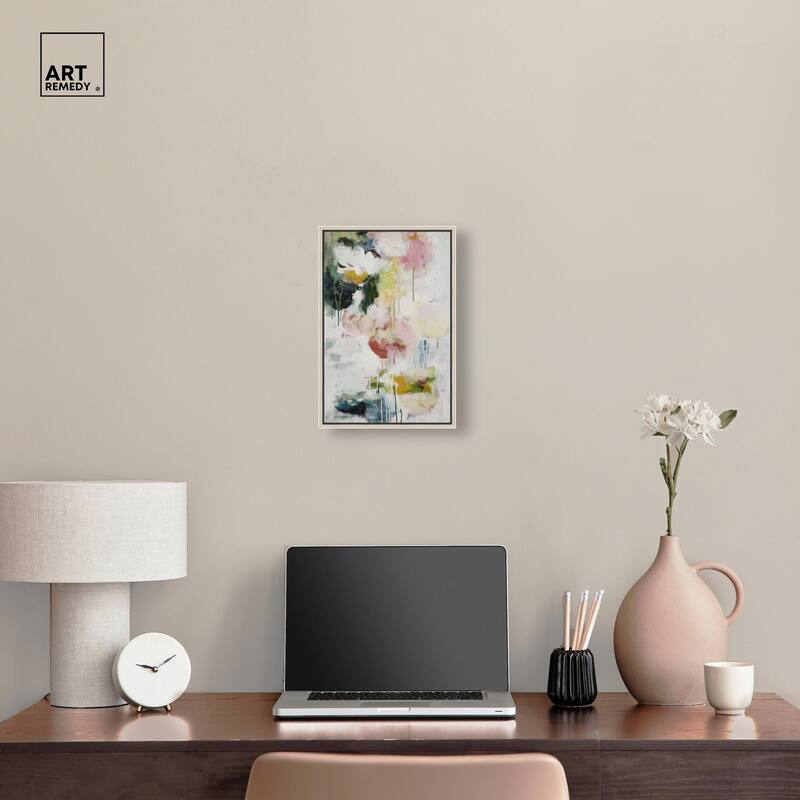 Dripping Colors III Canvas by Art Remedy