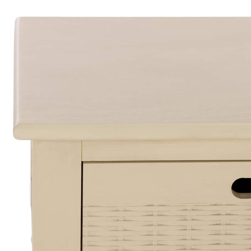 SAFAVIEH Macie 3-Drawer Console Table - 47.3" W x 13" L x 29.5" H - 47.3" W x 13" L x 29.5" H - 47"W x 13"D x 30"H