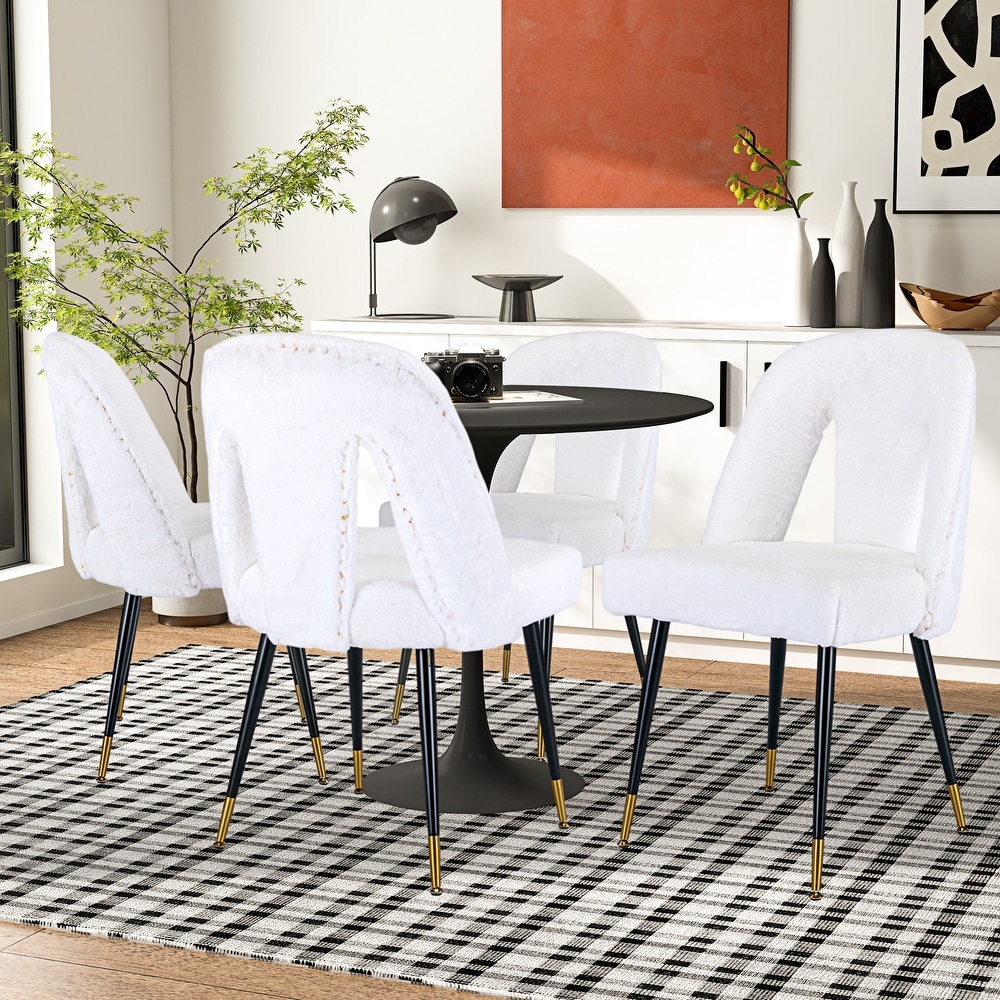 Ivory kitchen outlet chairs