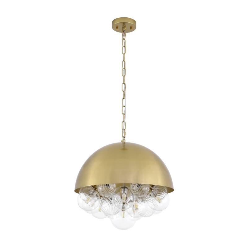 Decorative Cluster Globe Bubble Pendant Light with Dome Style