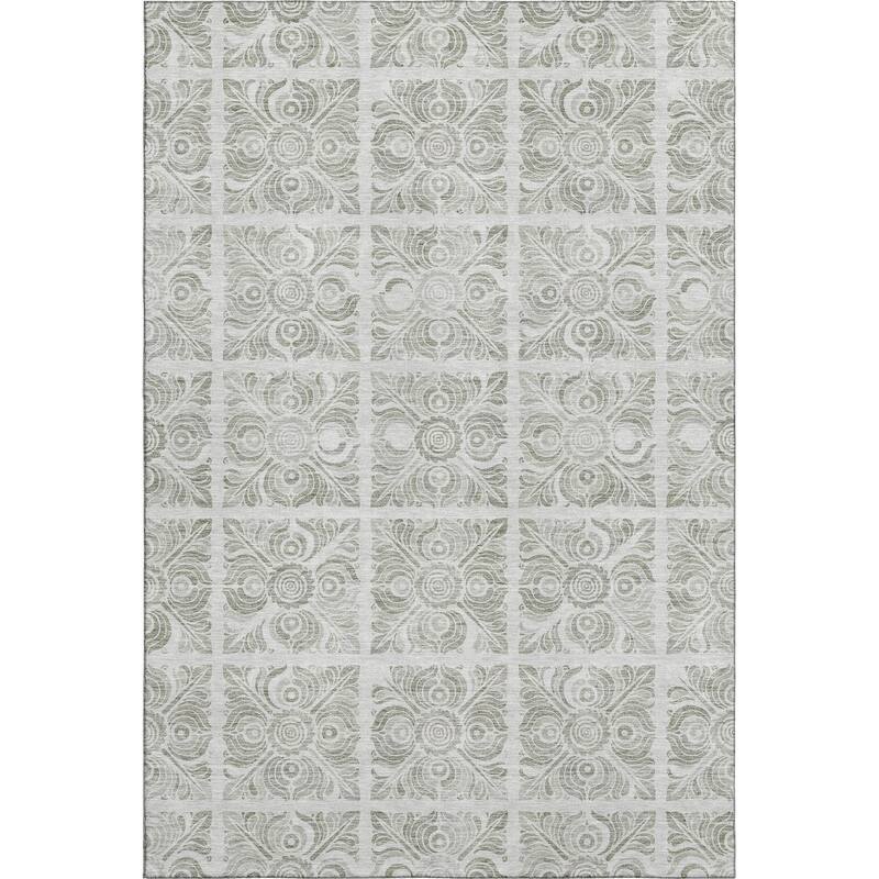 Premium Washable Super Soft Traditional Mosaic Mayfield Rug
