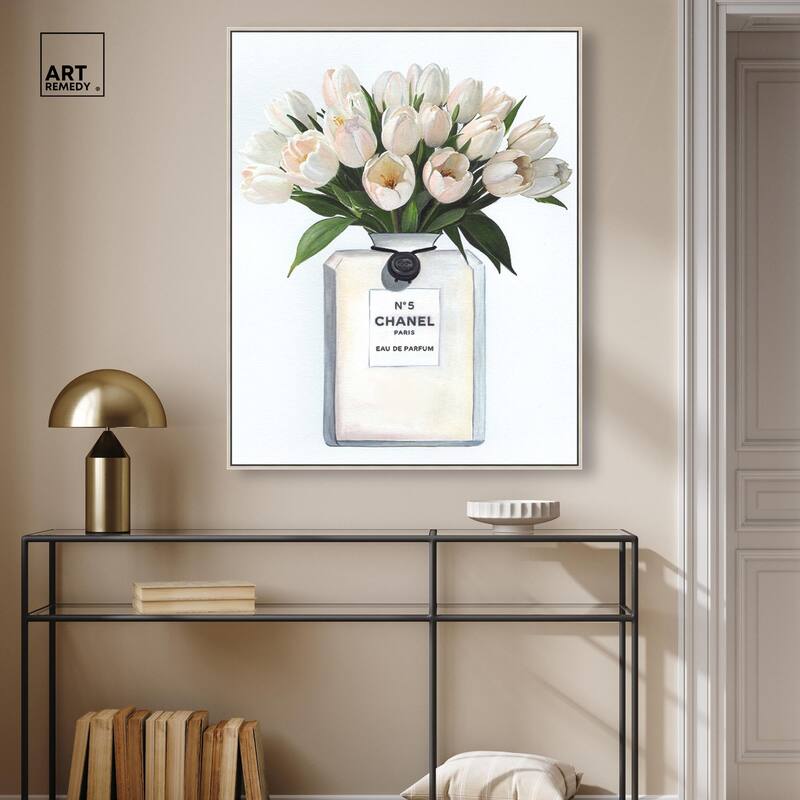 Doll Memories - Floral Happiness Canvas by Art Remedy
