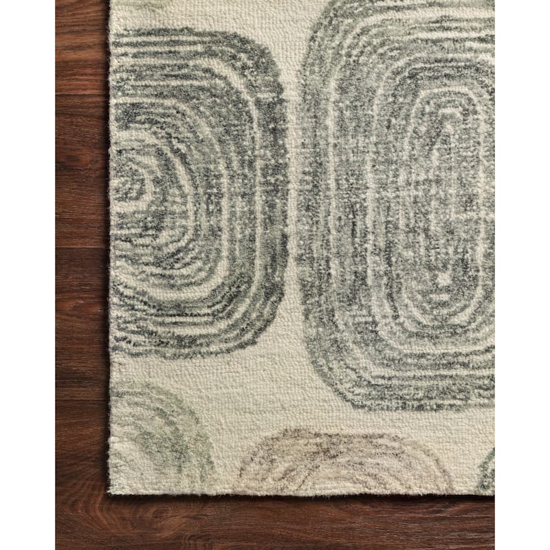 Alexander Home Aubrey Mid-Century Modern Wool Area Rug