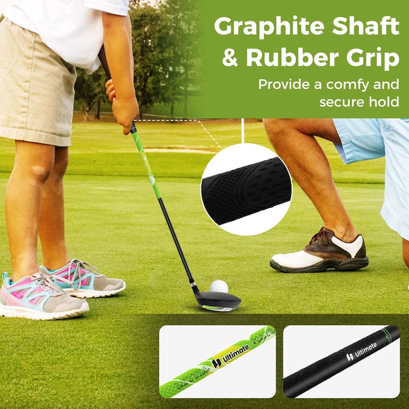 Ultimate Kids Golf Practice Set Junior Complete Golf Club Set for Kids - See Details