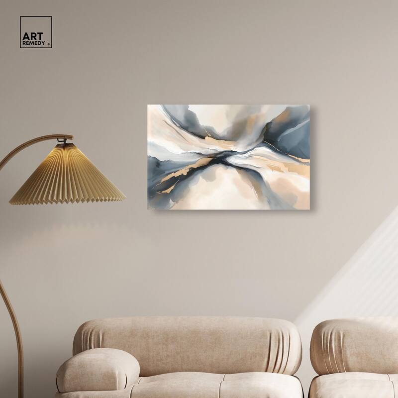 Dynamic Swirls I Canvas by Art Remedy, Gallery Wrapped