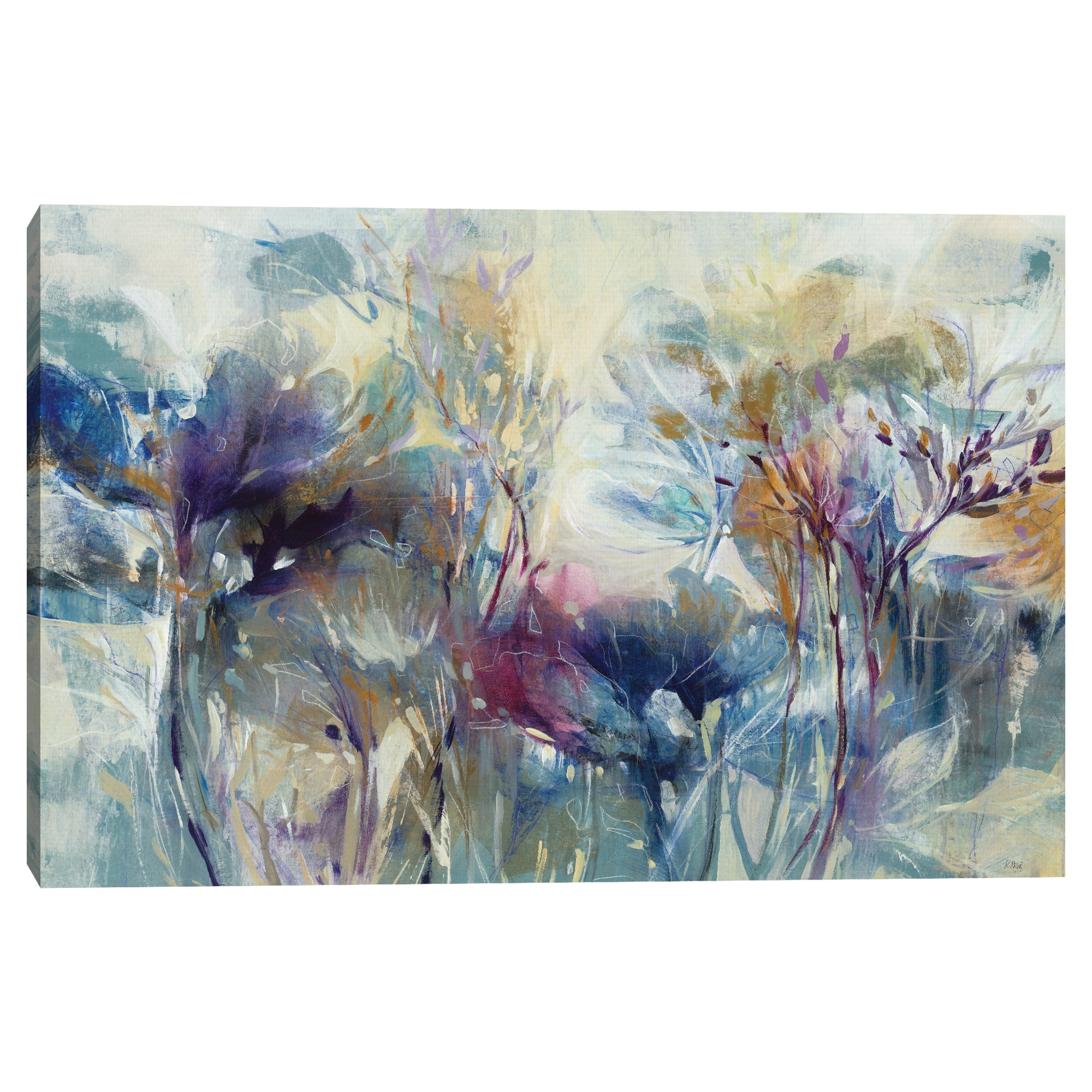 Meadow Saffron by K. Nari Canvas Art Print