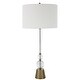 preview thumbnail 4 of 5, Uttermost Annily Crystal Table Lamp - 37"H,   Shade 11"H x 17"Dia