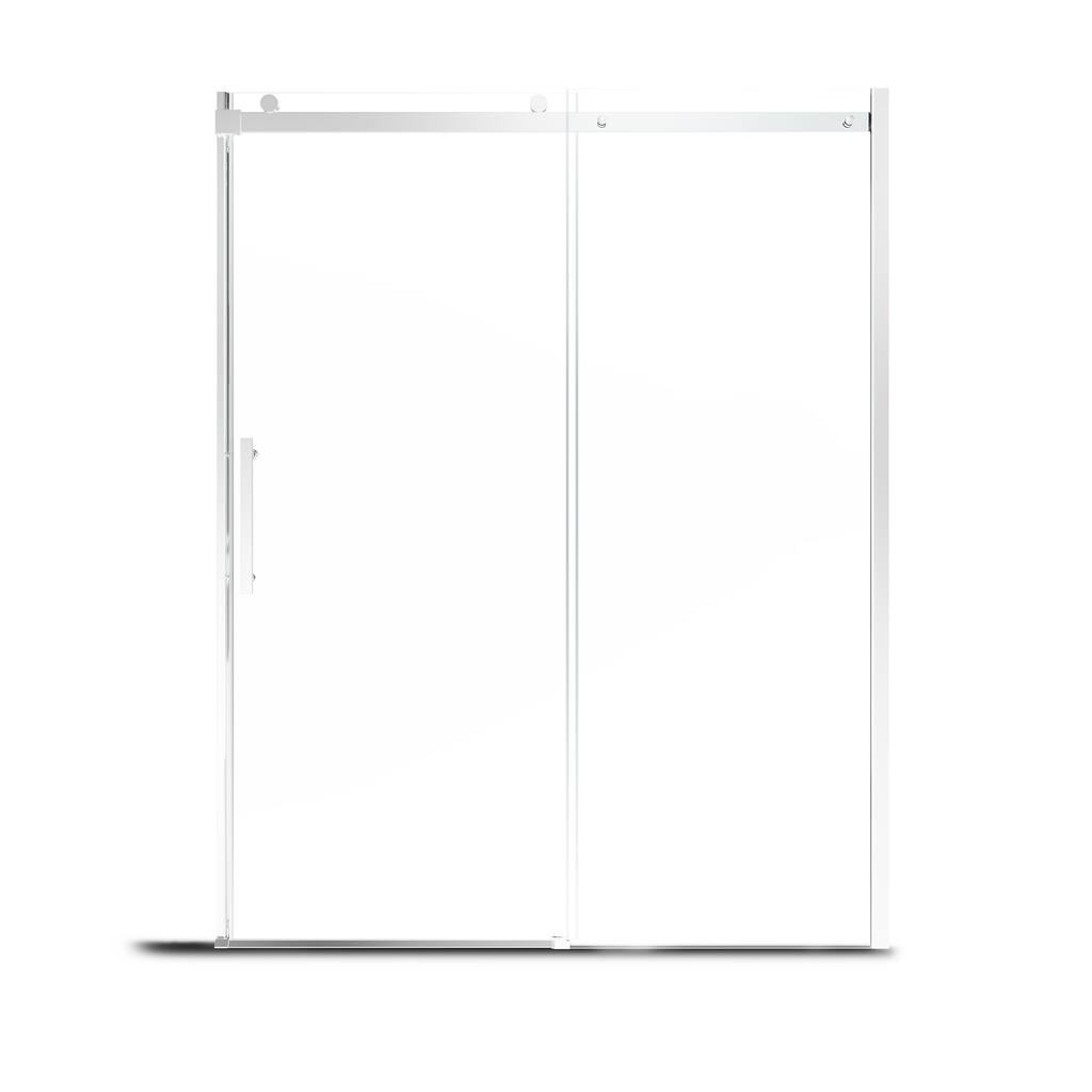 CASAINC 48"*76" Frameless Single Sliding Shower Door