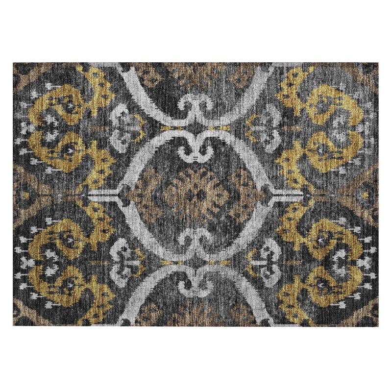 Machine Washable Indoor/ Outdoor Global Empire Chantille Rug