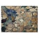 preview thumbnail 137 of 135, Machine Washable Indoor/ Outdoor Modern Floral Chantille Rug