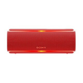 sony bluetooth speaker red