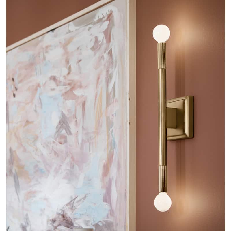 Kichler Lighting Odensa 17 in. 2-Light Wall Sconce