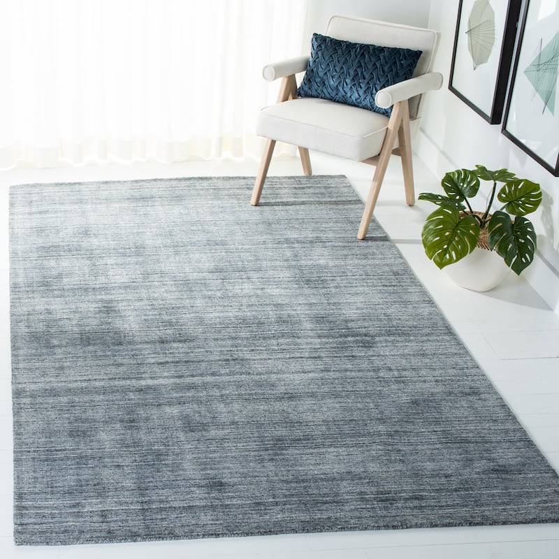 SAFAVIEH Handmade Mirage Ingrit Viscose Rug - 5' x 8' - Grey