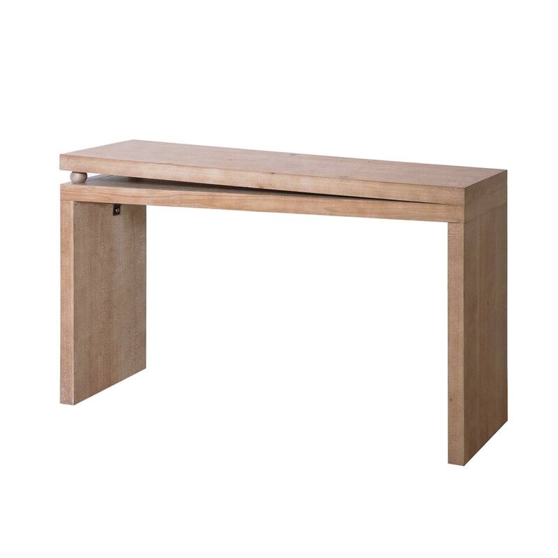 Rustic Modern Narrow Console table Slim Entryway table