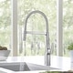 preview thumbnail 4 of 33, Blanco Rivana Semi-Pro Pull-Down Dual-Spray Kitchen Faucet 1.5 GPM - 8.88-in x 4.56-in x 19.88-in