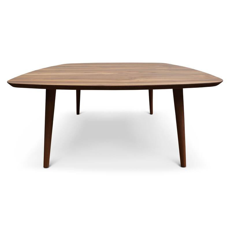 Charming Kalen Walnut Center Table for Stylish Home Decor - Brown