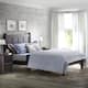 Grain Wood Furniture Shaker Solid Wood Panel Platform Bed