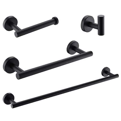 Bathroom Accessories Set,Stainless Steel Bathroom Hardware Set,4 PCS
