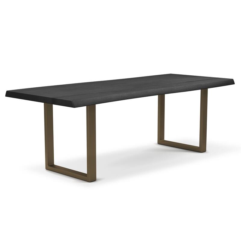 Urbia Brooks Solid Acacia Dining Table - U Base