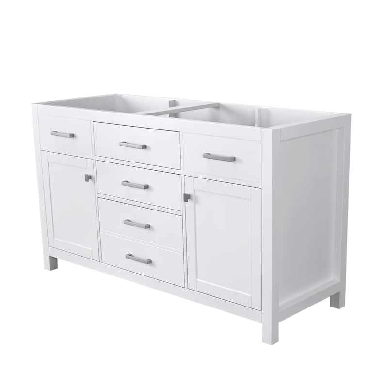 Nephelily 48" 60" 72" Uni-Vanity Bathroom Cabinet with Tall Drawer - 60 in. D-Base Only No Top