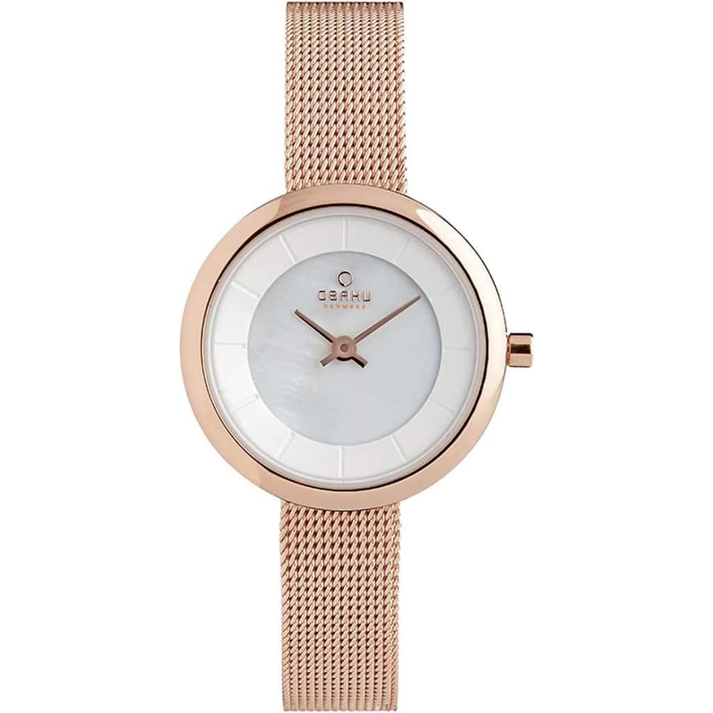 Obaku Women's Stille Silver Dial Watch - V146LXVWMV - 6 (36)