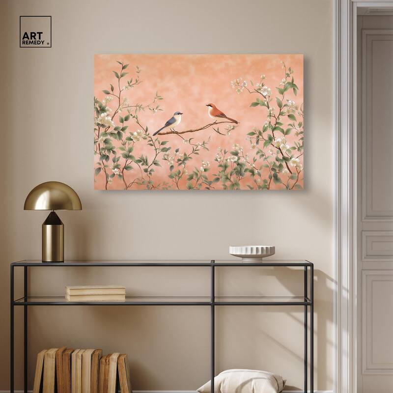 Perch in the Trees Canvas by Art Remedy, Gallery Wrapped