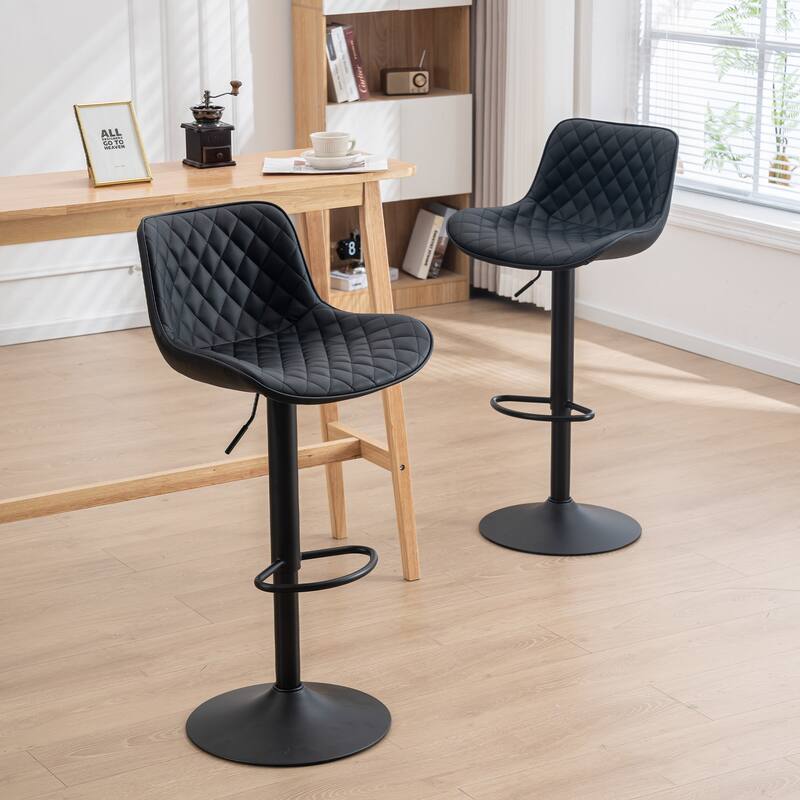 Counter Height Modern Barstools Set of 2 Kitchen Bar stools Side Counter Stools
