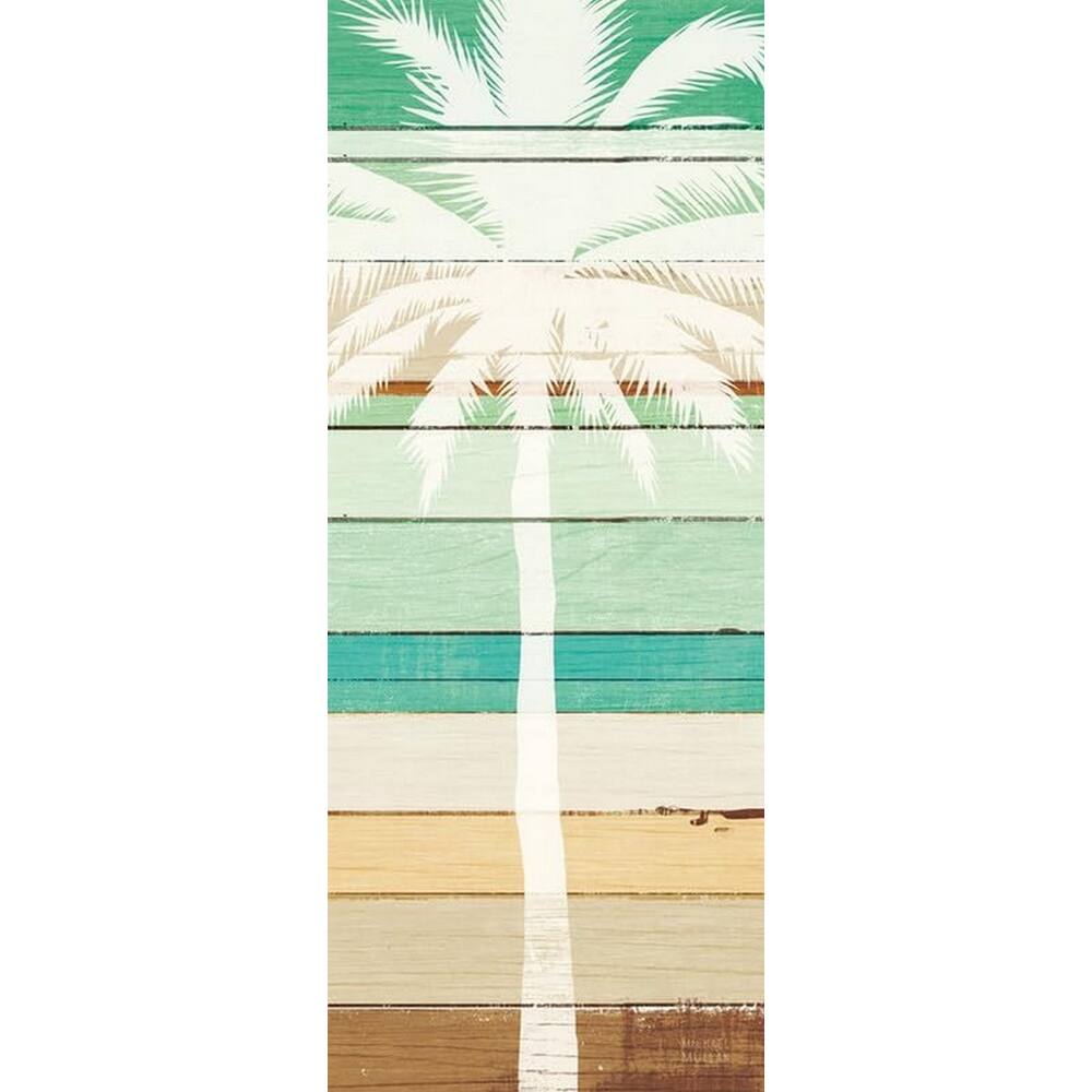 Beach Escape Palms IV Art Poster - Print On Demand