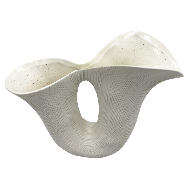 Modern White Ceramic Vase