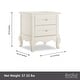 preview thumbnail 3 of 5, Evolur Aurora Nightstand