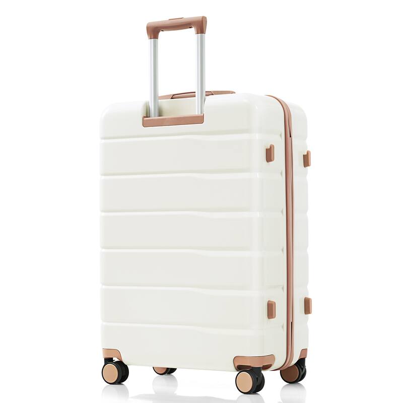 3-Piece TSA Lock Travel Luggage Set by Harper&Bright Designs